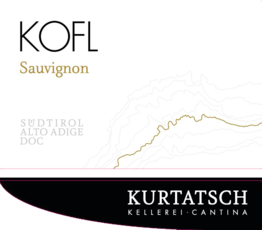 Kellerei Cantina Kurtatsch Sudtirol Alto Adige Sauvginon Kofl 750 ML