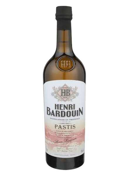 Bottle of Henri Bardouin Pastis 90 750 ML showcasing French herbal spirit