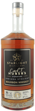 Starlight Distillery Huber’s Starlight Carl T. Bourbon Whiskey 750 ML