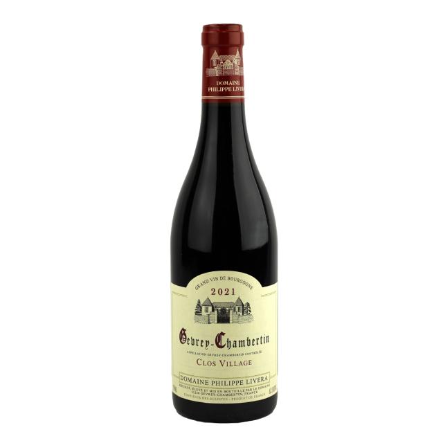 Philippe Livera Domaine des Tilleuls Gevrey Chambertin Clos Village 2021 750 ML
