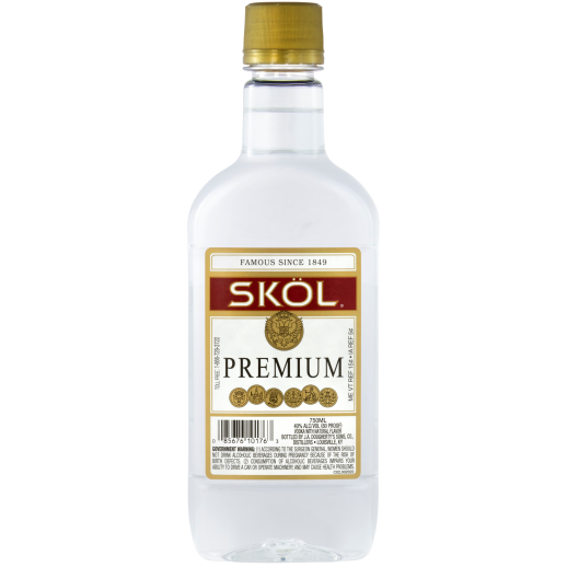 Skol Vodka Plastic 750 ML