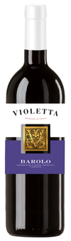 Violetta Barolo DOC 2018 750 ML Italian red wine bottle.