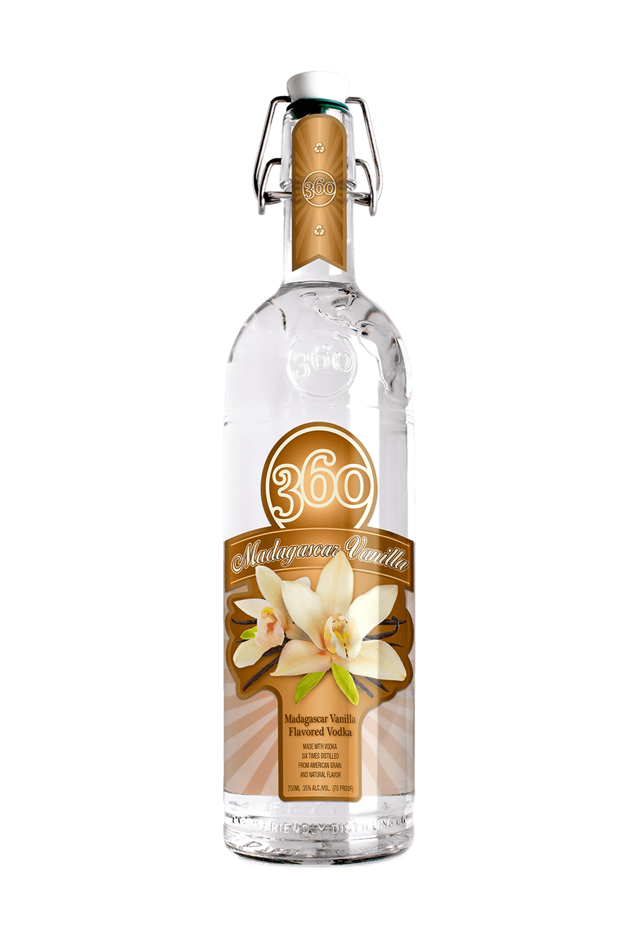 360 Madagascar Vanilla Vodka 1 L