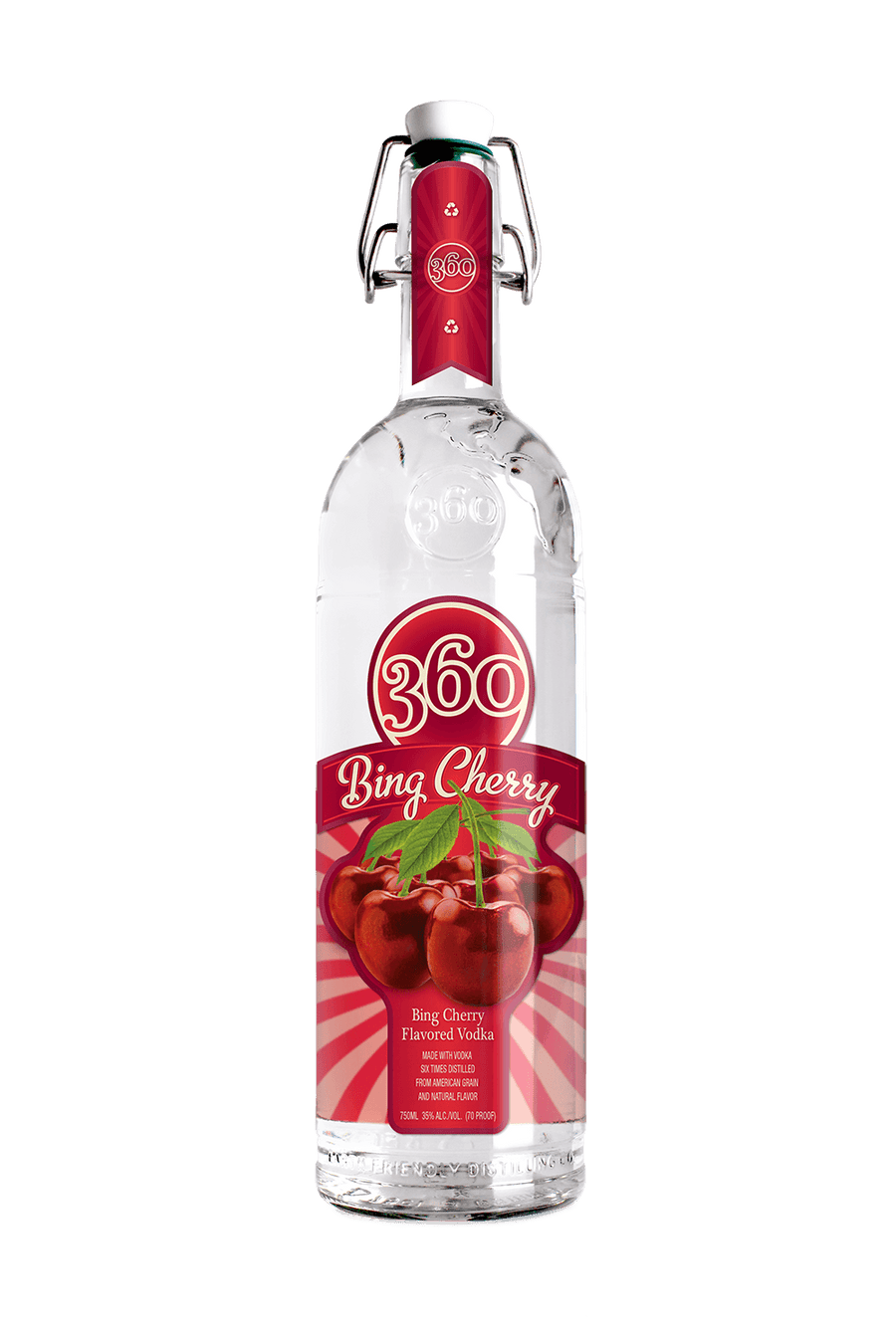 360 Vodka Bing Cherry Vodka 1 L