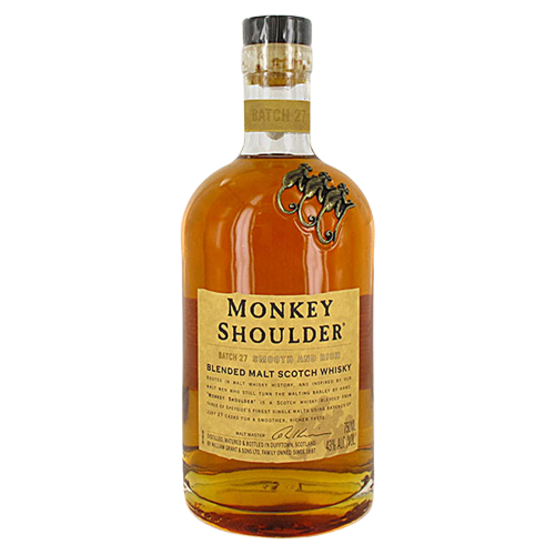 Monkey Shoulder Batch 27 Blended Malt Scotch Whisky 750 ML bottle