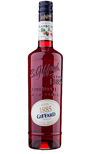 Giffard  Giffard Crème de Framboise 750 ML bottle – French raspberry liqueur front viewde Framboise 750 ML bottle – French raspberry liqueur front view
