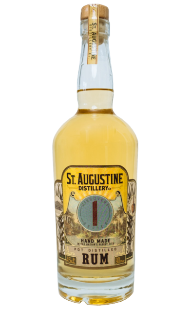 St Augustine Discovery Series No. 1 Rum 750ML bottle – small-batch Florida rum
