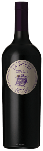 La Posta Cocina Tinto Malbec Syrah Bonarda Mendoza 750 ML
