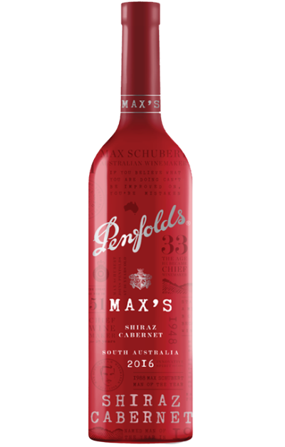 Penfolds Shiraz Cabernet Sauvignon Max's South Australia 2016 750 ML