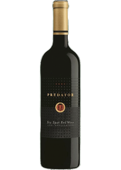 Predator Six Spot Red Blend Lodi 750 ML California Red Wine Bottle