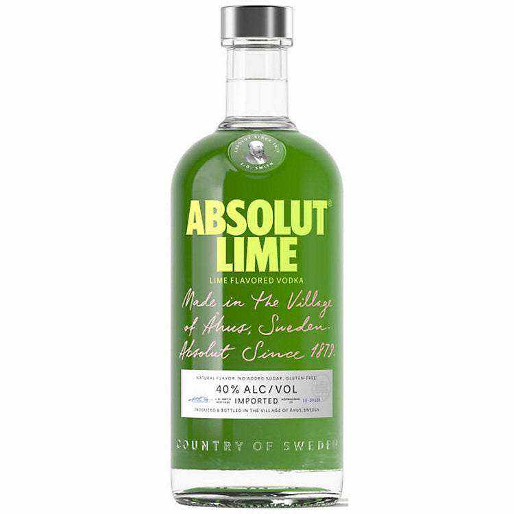 Absolut Lime Flavored Vodka 80 750 ML