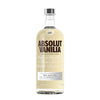Absolut Vanilla Flavored Vodka 1 L bottle with rich vanilla taste.