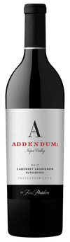 Addendum Wines Cabernet Sauvignon Skellenger Lane Rutherford 750 ML