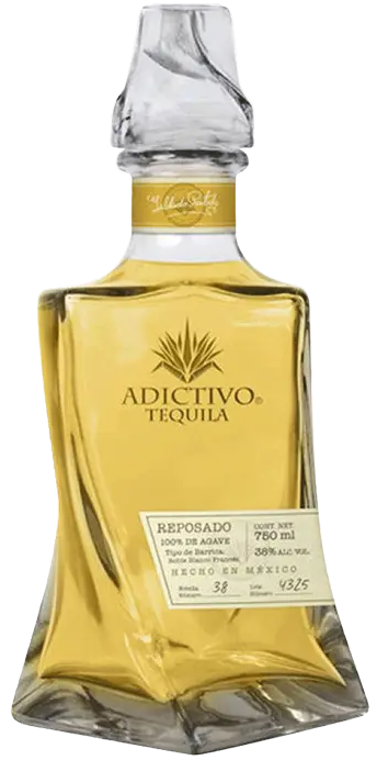 Adictivo Doble Reposado Tequila bottle 1.75L with smooth, aged tequila and oak finish