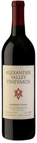 Alexander Valley Vineyards Cabernet Franc Wetzel Family Estate 750 ML