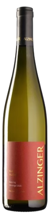 Alzinger Riesling Smaragd Hollerin Durnstein 2020 premium dry white wine bottle.