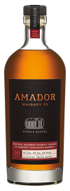 Amador Whiskey Co. Bourbon Double Barrel Cabernet Barrel Finished 90 750 ML