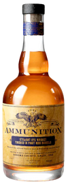 Ammunition The Taste Of Freedom Straight Rye Whiskey Finished In Pinot Noir Barrels 750 ML