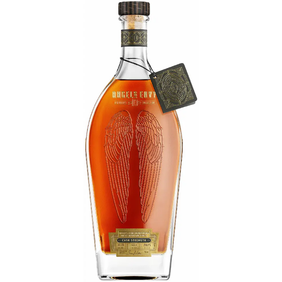 Angel's Envy 10 Cask Strength Bourbon Whiskey Proof 122 750 ML