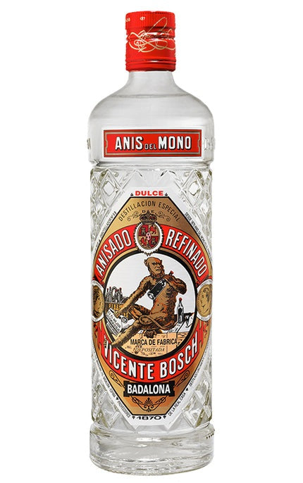 Anis Del Mono Dulce Anisette Liqueur 750 ML bottle Spanish sweet anise liqueur