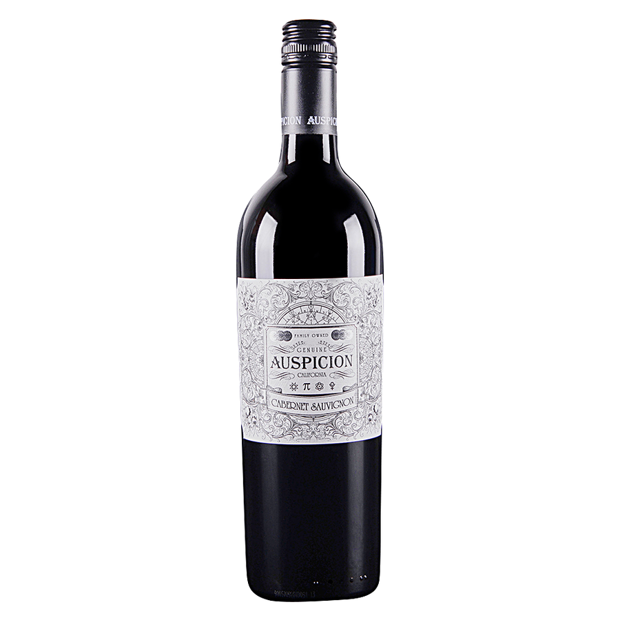 Auspicion Cabernet Sauvignon California 750ml bottle with ripe berry and plum aromas