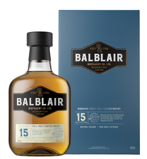 Balblair 15 Years Old Highland Single Malt Scotch Whisky 750 ML