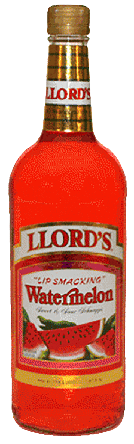 Llords Lip Smacking Watermelon Sweet & Sour Schnapps 1 L