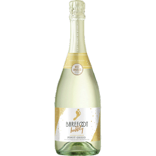 Barefoot Cellars Bubbly Pinot Grigio Champagne California 750 ML