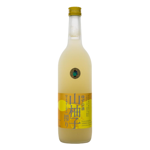 Tsukasabotan Brewery Yama Yuzu Shibori 720 ML bottle, premium Yuzu sake from Japan