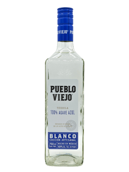 Pueblo Viejo Blanco Tequila 750 ML
