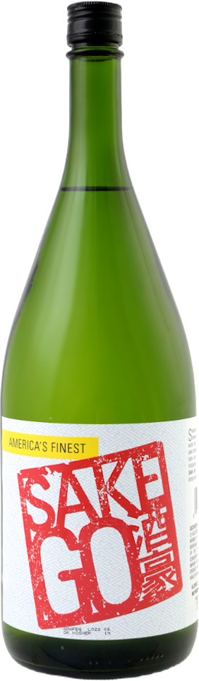 Ozeki Sake Go Sake 1.5 L bottle, smooth flavor profile, clean finish – premium Japanese sake.