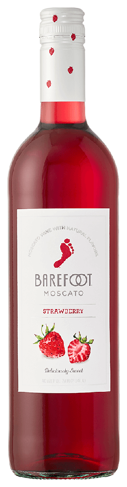 Barefoot Cellars Moscato Strawberry 750 ML