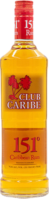 Club Caribe Rum 151 Proof 750 ML