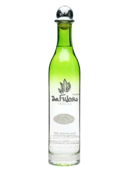 Don Fulano Tequila Blanco 750 ML bottle with green and silver accents.