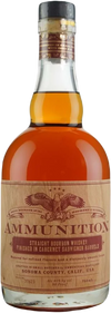 Ammunition The Taste Of Freedom Straight Bourbon Whiskey Finished In Cabernet Sauvignon Barrels 750 ML