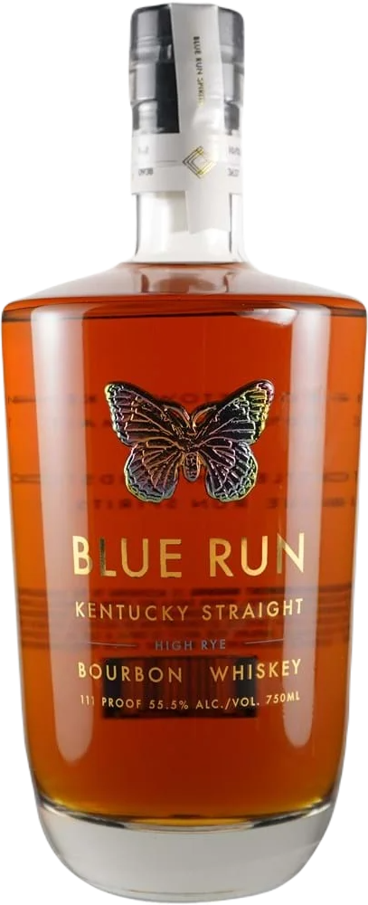Blue Run 4 Years Old Kentucky Straight High Rye Bourbon 111 proof 750ml bottle