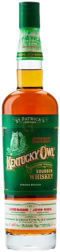 Kentucky Owl Limited Release Kentucky Straight Bourbon Whiskey St. Patrick's Edition 750 ML