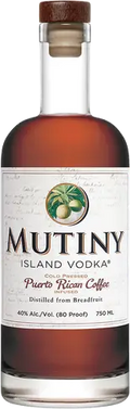 Mutiny Island Vodka Island Cold Pressed Puerto Rican Coffee Flavored Vodka 750 ML