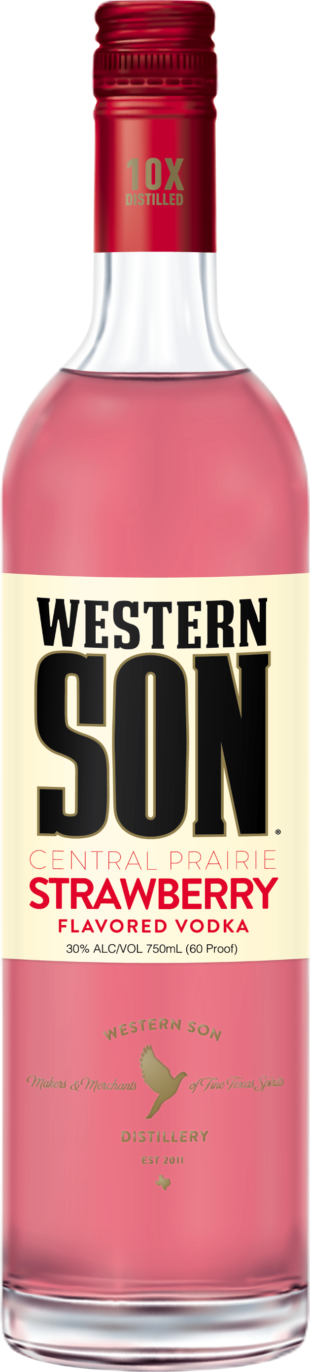 Western Son strawberry Flavored Vodka 750 ML