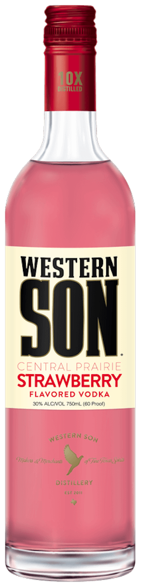 Western Son Strawberry Flavored Vodka 1 L