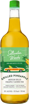 Saltwater Woody Grilled Pineapple Flavored Rum 1 L