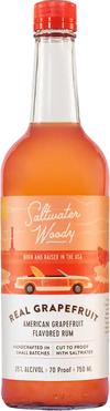 Saltwater Woody Real Grapefruit Flavored Rum 750 ML