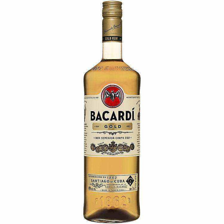 Bacardi Gold Rum 80 1 L