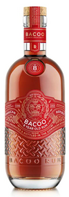 Bacoo Rum 8 Year Old Dominican Rum 750 ML