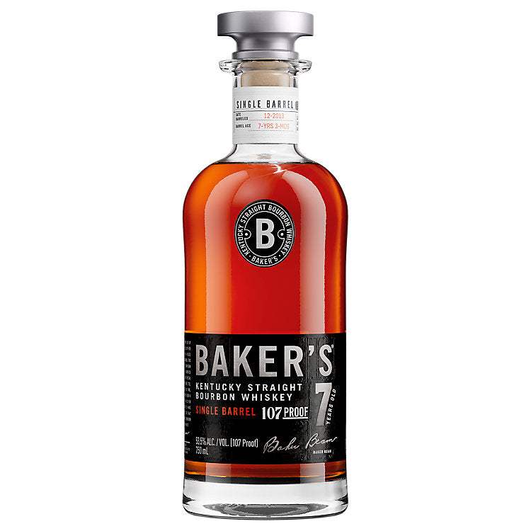 Baker's Straight Bourbon Single Barrel 7 Yr 107 750 ML