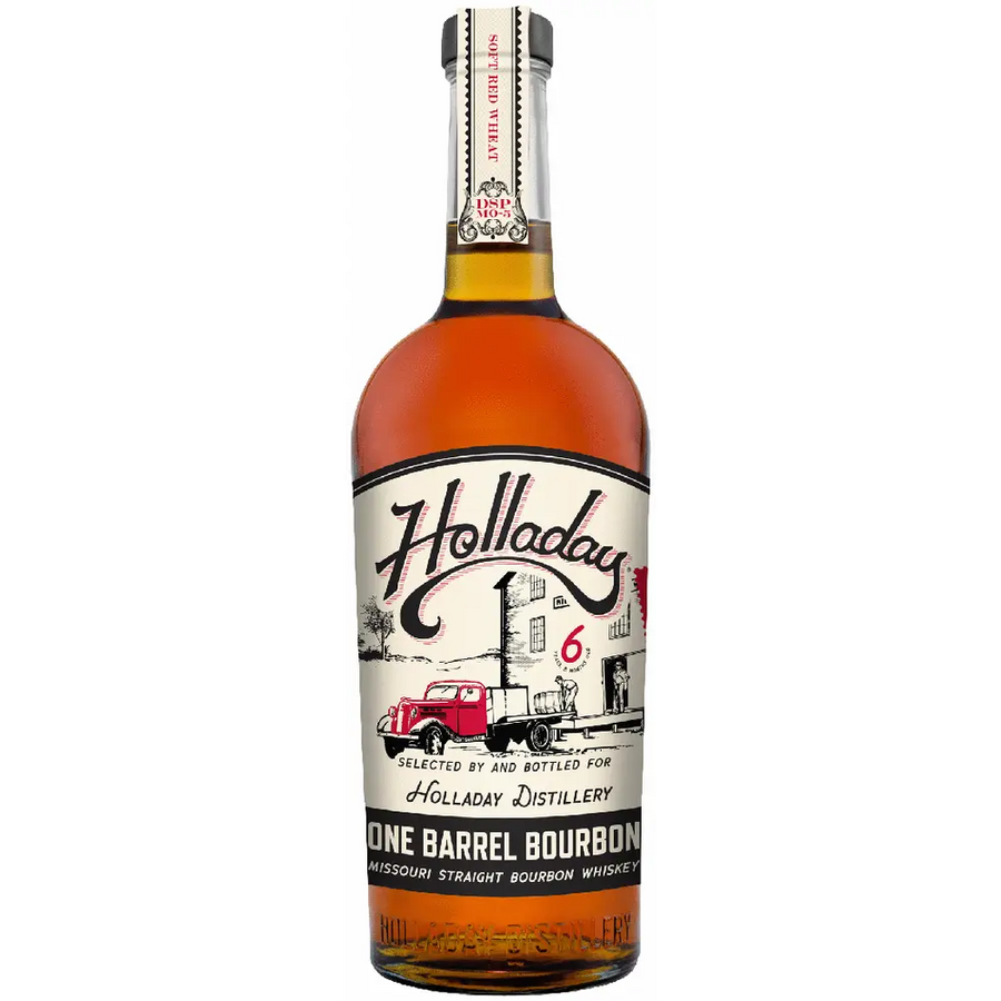 Ben Holladay Soft Red Wheat One Barrel Bourbon 750 ML