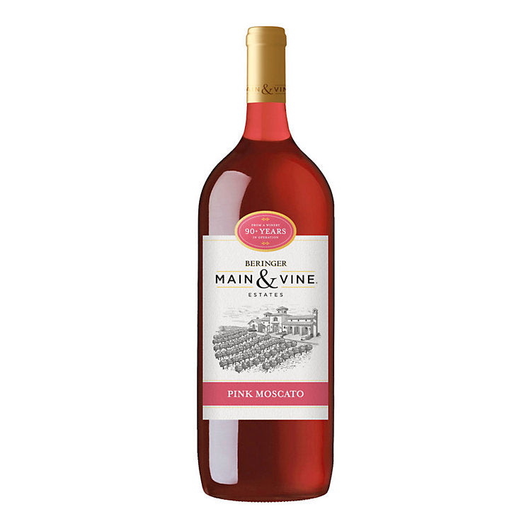 Beringer Main Vine Pink Moscato California 1.5 L