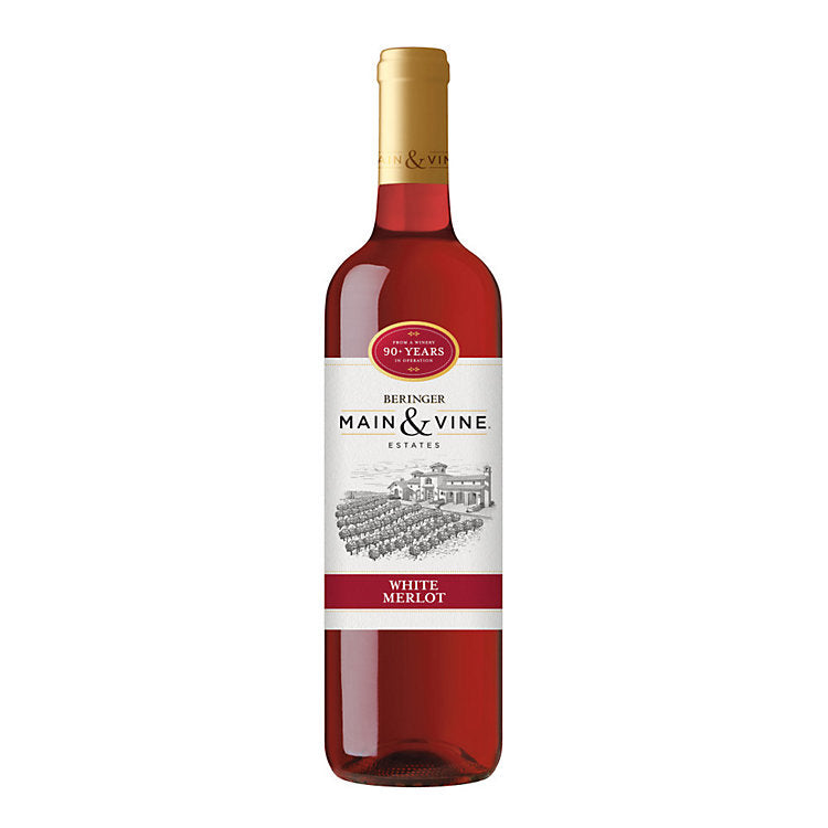 Beringer Main Vine White Merlot California 750 ML