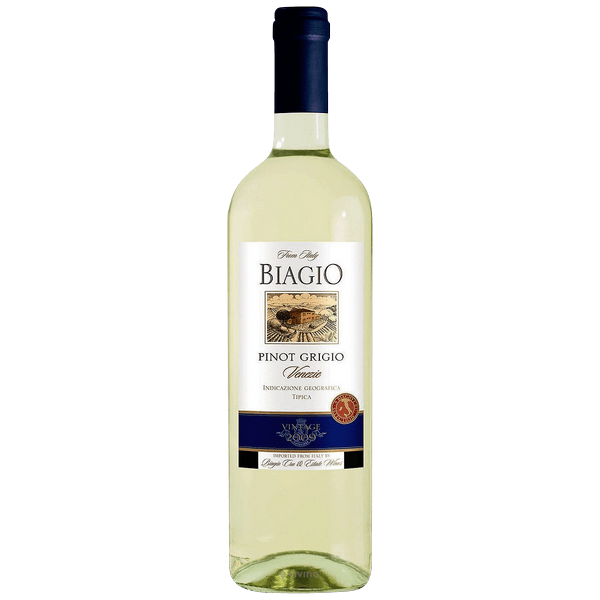 Biagio delle Venezie Pinot Grigio 750 ML bottle Italian white wine