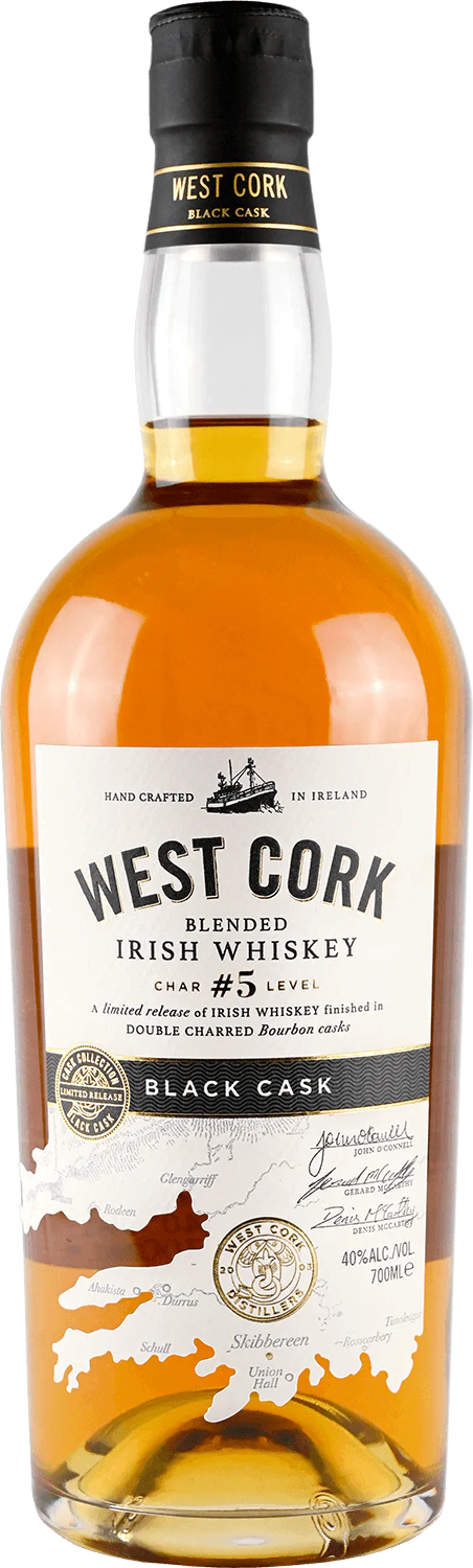 West Cork Black Cask Blended Irish Whiskey 750 ML